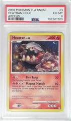 V1861: 2009: Heatran: 3/99: Arceus: Platinum: PSA: 6: EX-MT: 102261200